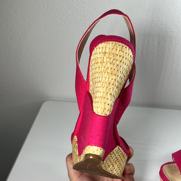 Like new!! BCBGeneration CABARET RAQUEL wedge Sz 8 - Picture 14 of 16